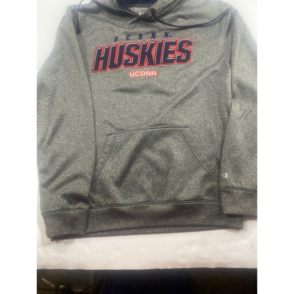 UConn Huskies Champion‎ Hoodie Mens Size M Pullover NCAA Collegiate - Picture 4 of 10